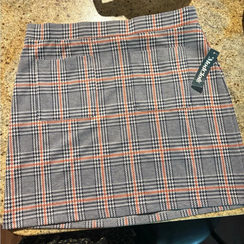 Modcloth Women's Plaid Mini Skirt NWT - Picture 5 of 9